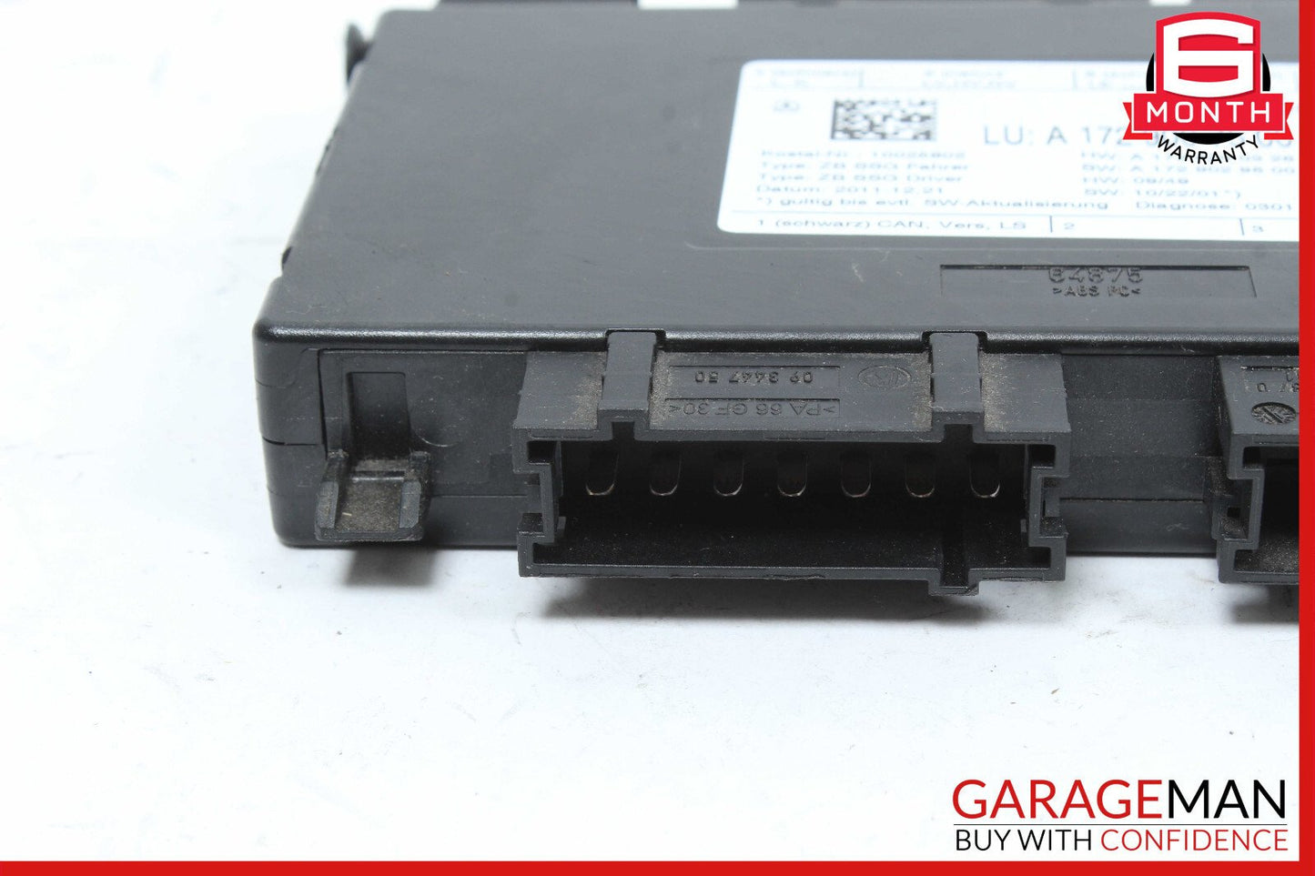 08-14 Mercedes W204 C250 CLS400 Front Left Seat Control Module 1729007500 OEM