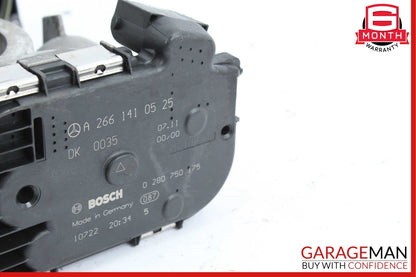 12-15 Mercedes W204 C250 SLK250 M271 1.8L Engine Throttle Valve Body Assembly
