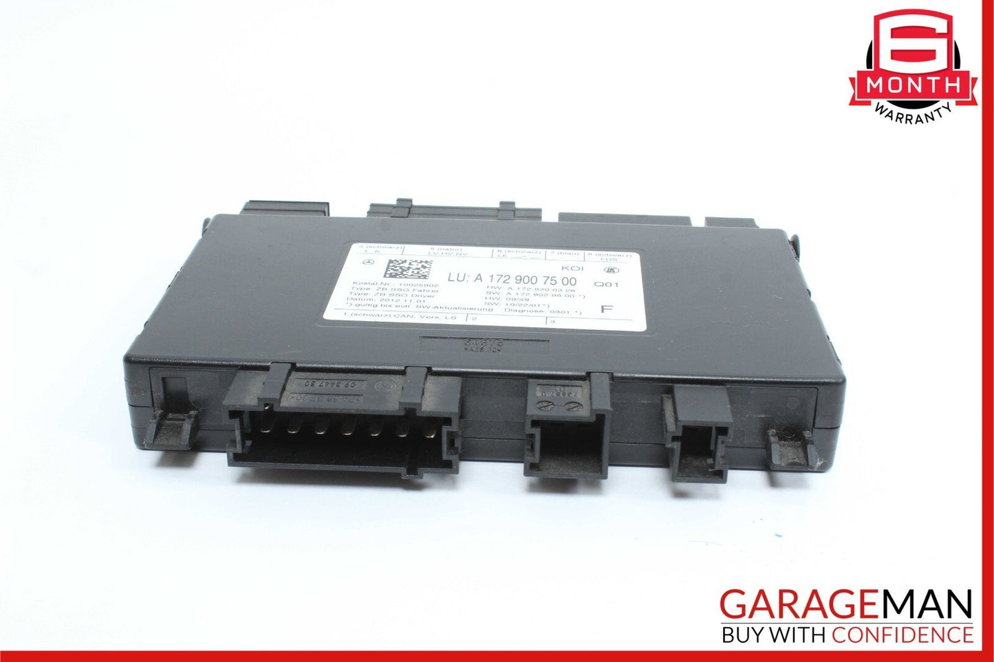 08-18 Mercedes W212 E350 SLK250 C250 Front Left Side Seat Control Module Unit