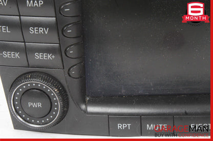 03-09 MERCEDES W211 E320 W219 CLS AM/FM RADIO NAVIGATION CD-PLAYER SCREEN OEM