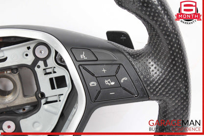 12-18 Mercedes W212 E350 CLS550 E550 Steering Wheel w/ Paddle Shifters OEM