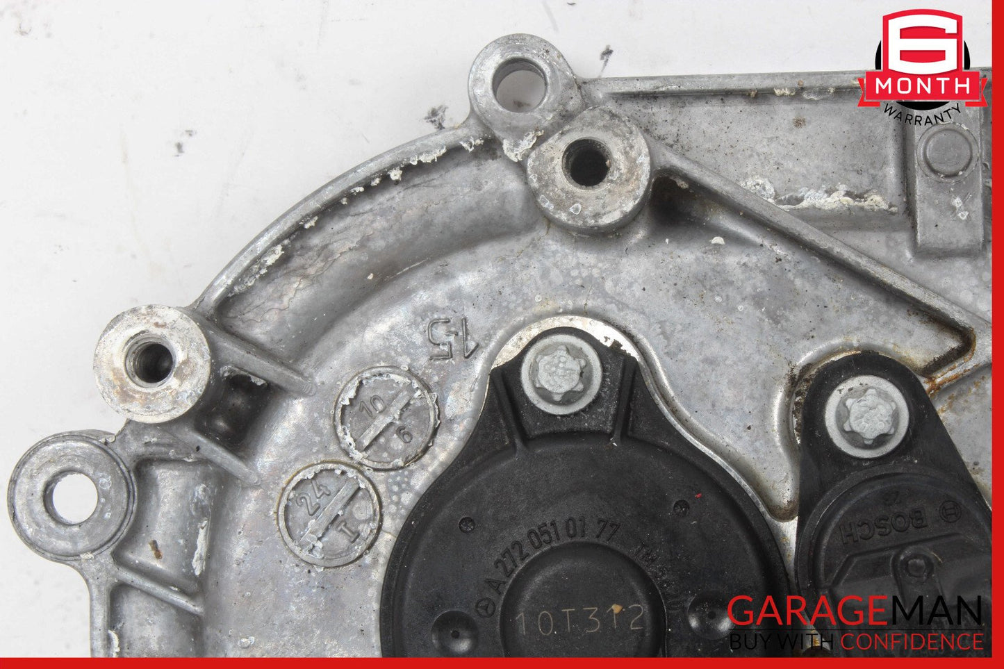 Mercedes X204 GLK350 Front Left Side Engine Timing Chain Cover Plate OEM