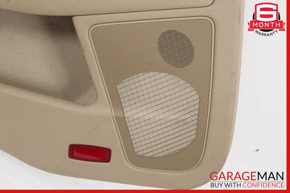 12-14 Mercedes W218 CLS550 Rear Left Driver Side Interior Door Panel Beige OEM