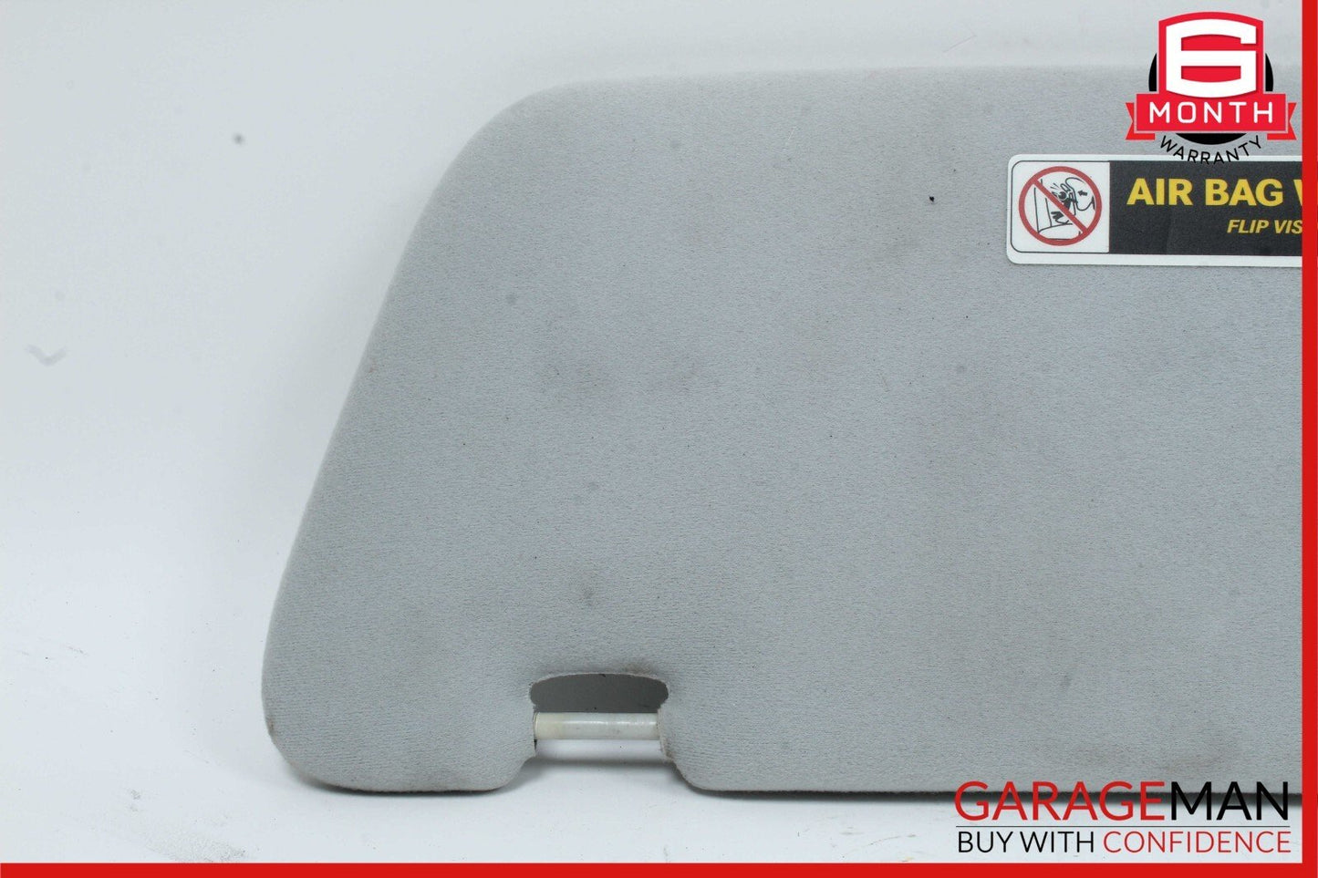 02-05 Mercedes W163 ML350 ML320 Front Right Side Sunvisor Sun Visor Grey OEM