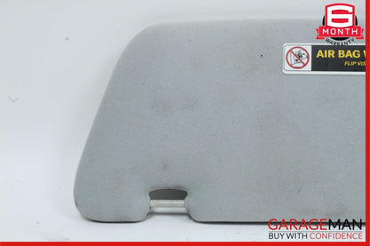 02-05 Mercedes W163 ML350 ML320 Front Right Side Sunvisor Sun Visor Grey OEM