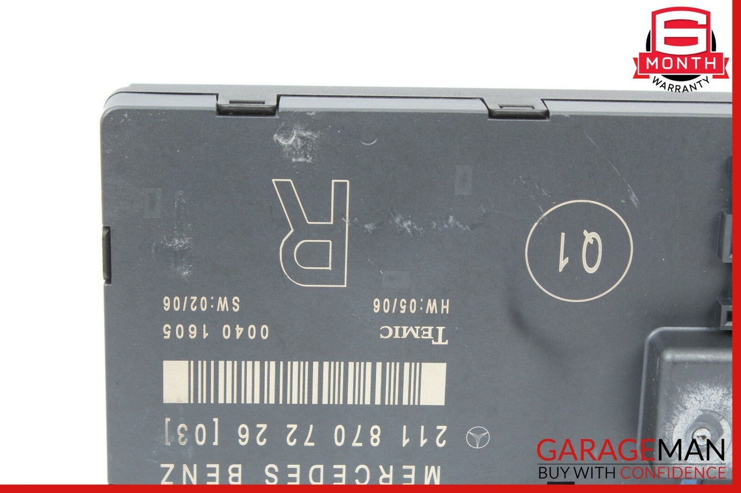 03-09 Mercedes W211 E320 E350 E500 Front Right Side Door Controller Module Unit