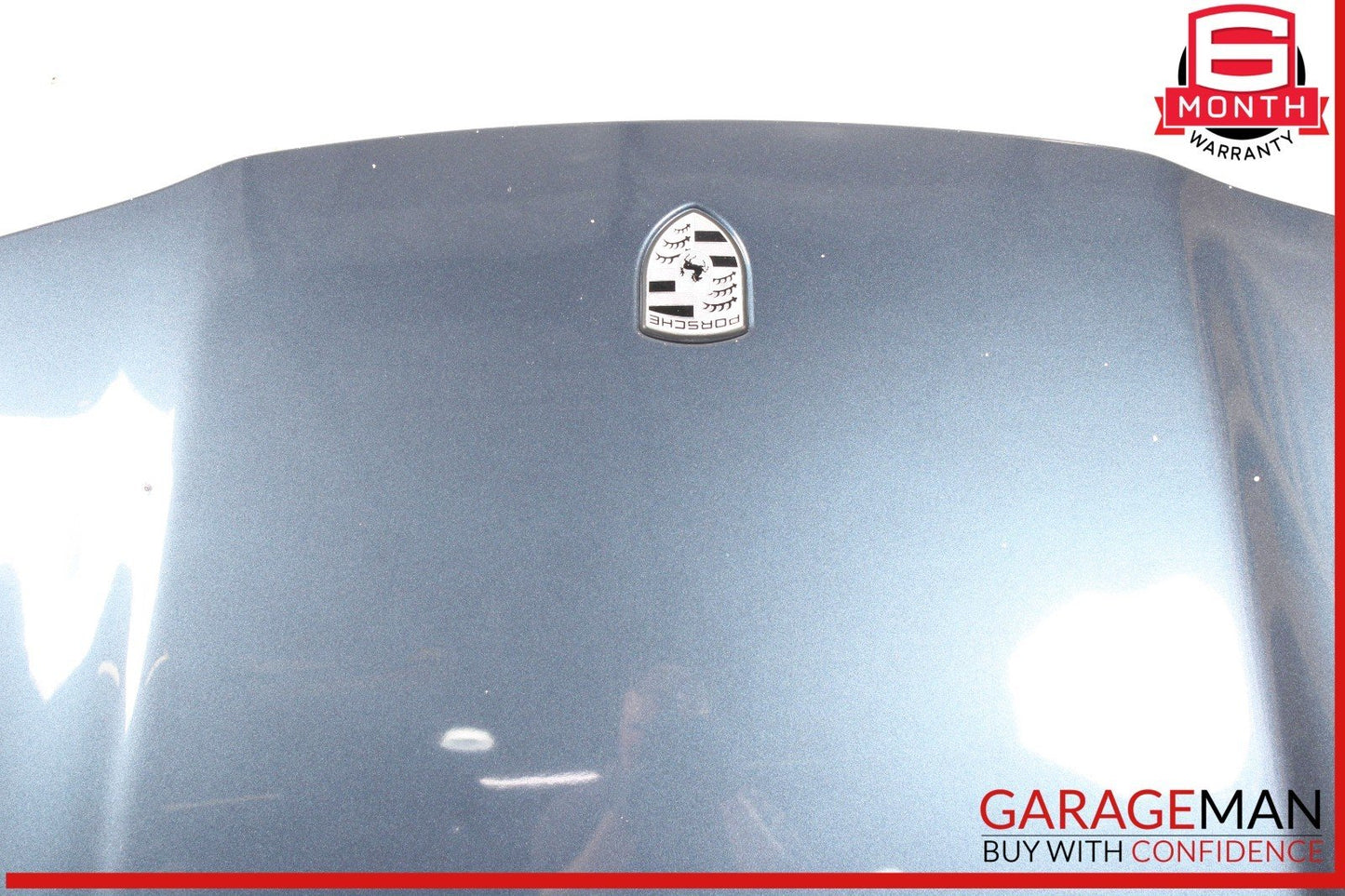 10-16 Porsche Panamera 970 Front Hood Bonnet Cover Panel Blue OEM