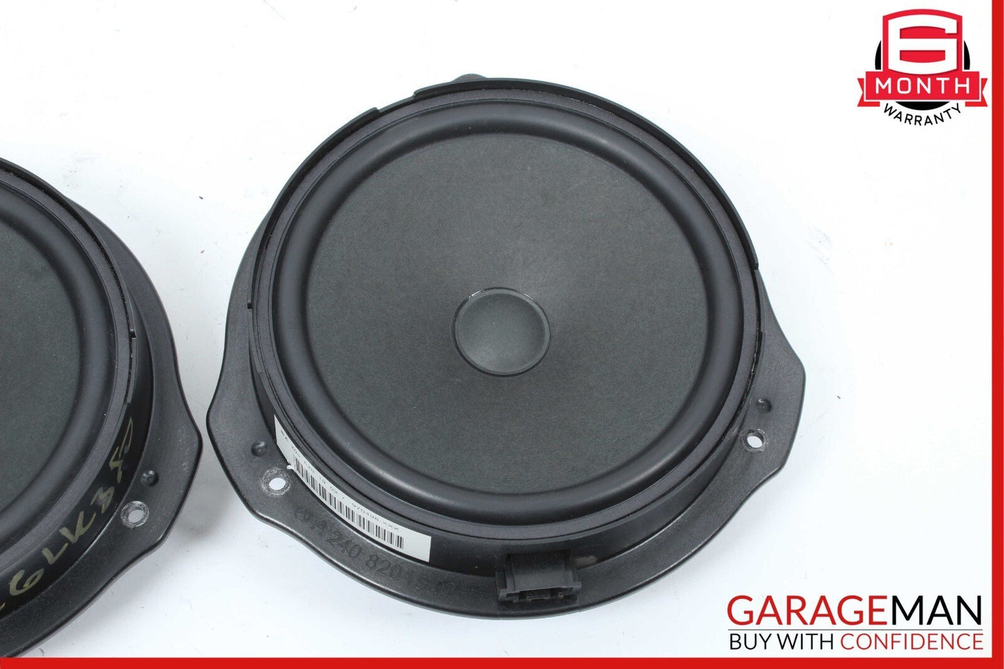 08-15 Mercedes X204 GLK350 Front Right & Left Door Sound Speakers Set of 2 OEM