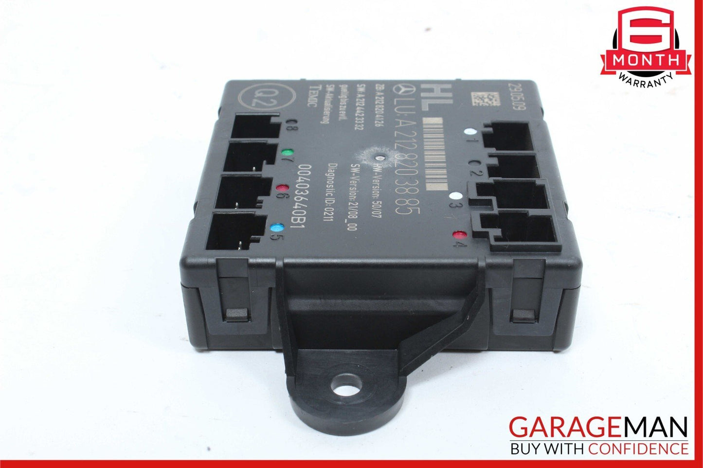 08-18 Mercedes W212 E350 CLS550 C300 Rear Left Door Control Module Unit OEM