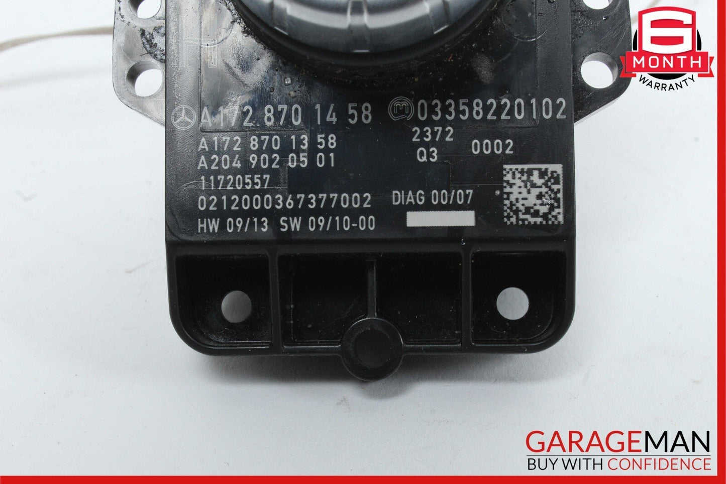 12-16 Mercedes R172 SLK250 Console Head Unit Controller Knob Multi Switch OEM