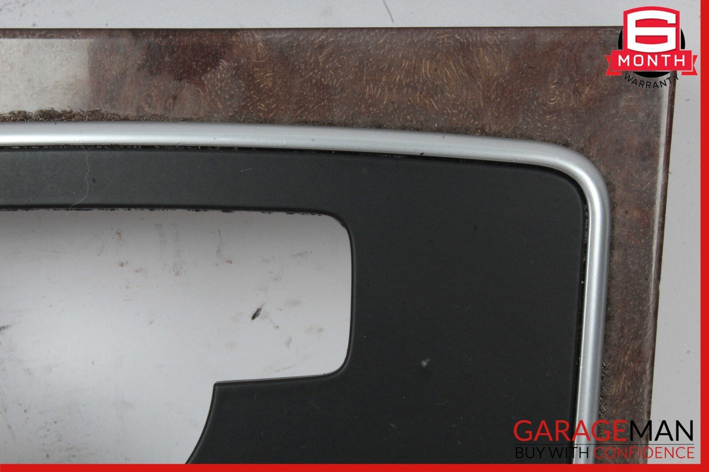 10-13 Mercedes W212 E350 E400 E550 Center Console Switch Trim Cover Bezel Wood