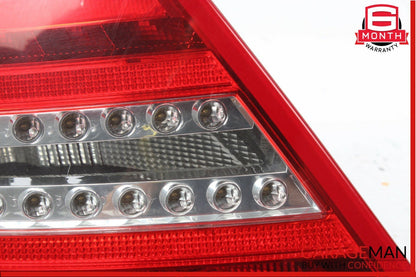 12-14 Mercedes W204 C250 Rear Left Driver Side Taillight Tail Light Lamp