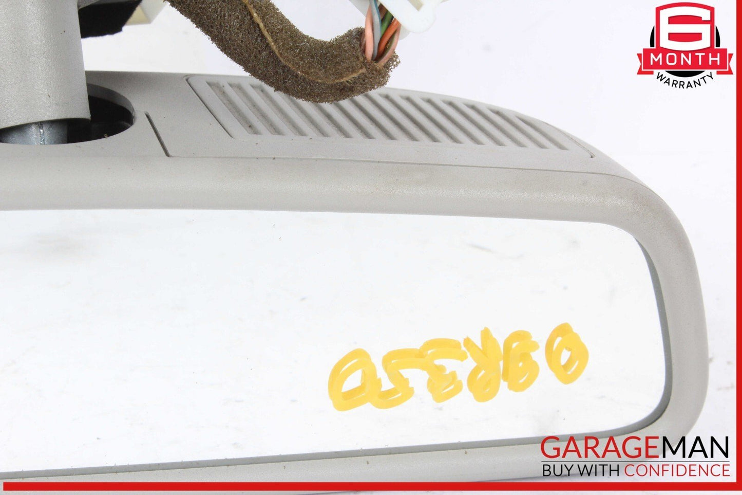 06-12 Mercedes W251 R350 4MATIC Interior Top Upper Rear View Mirror Gray