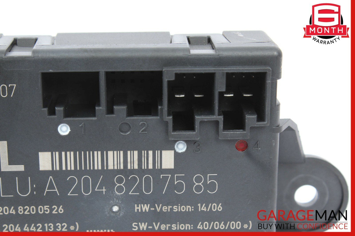08-14 Mercedes W204 C300 C350 Rear Left Driver Side Door Control Module OEM