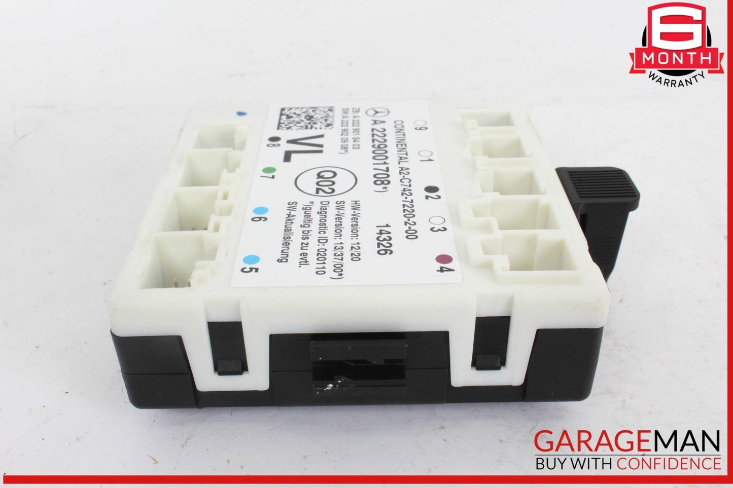 15-20 Mercedes W205 C300 C400 Front Left Side Door Control Module Unit OEM