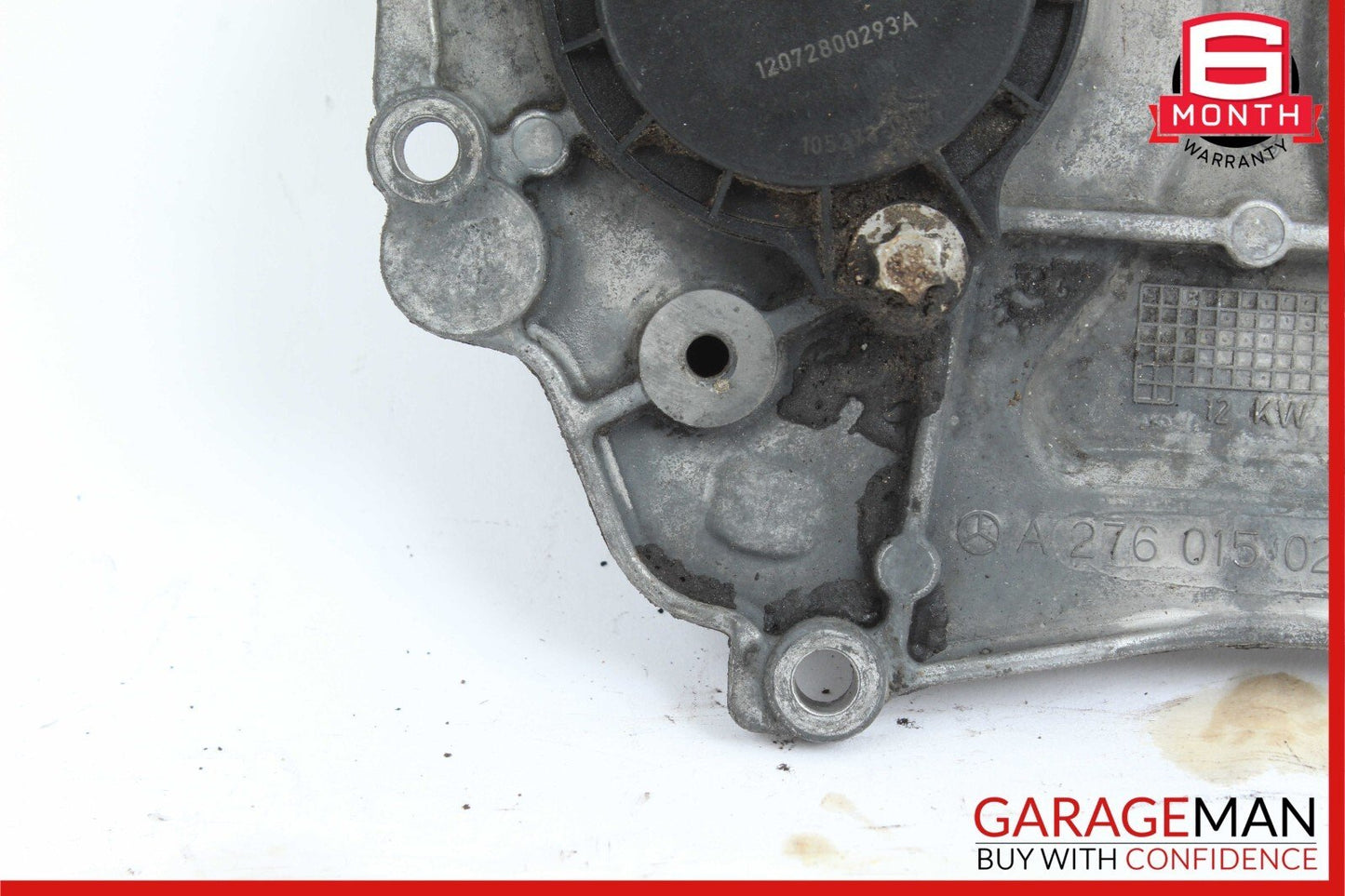 12-18 Mercedes W204 C300 Front Left / Right Engine Timing Chain Cover Plate OEM