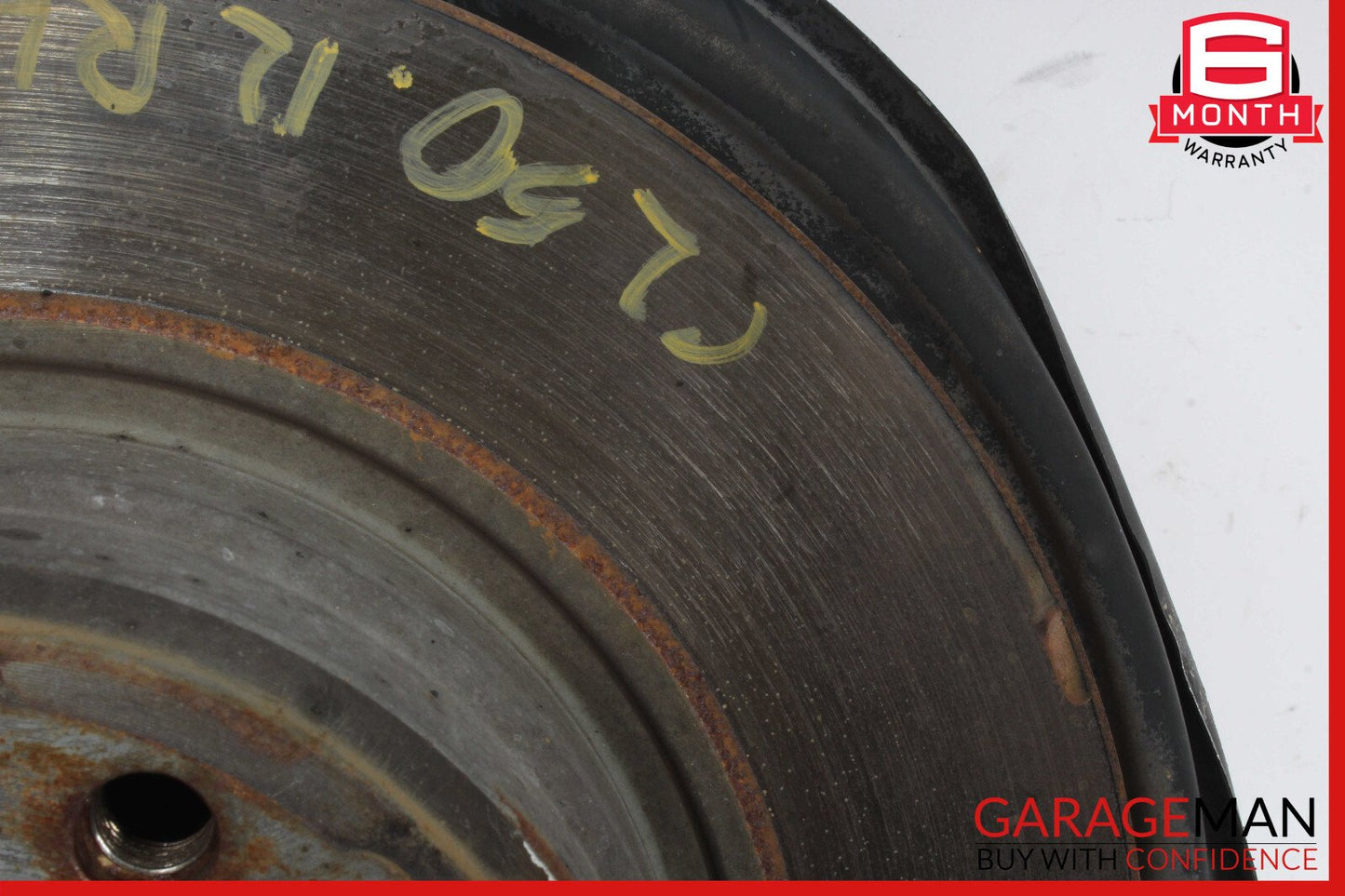08-14 Mercedes W204 C250 Rear Right Side Spindle Knuckle Hub Bearing Brake Rotor