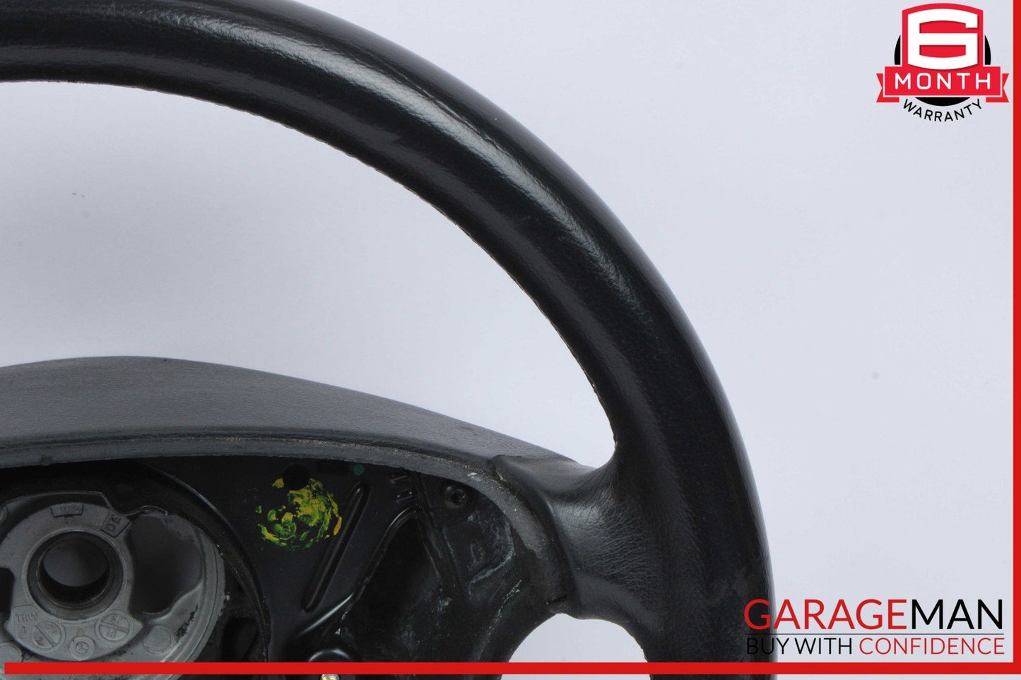 00-03 Mercedes W210 E320 E430 CLK320 4 Spoke Driver Steering Wheel Black OEM