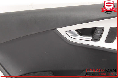 12-18 Audi A7 Rear Left Driver Side Interior Door Panel Trim Cover OEM