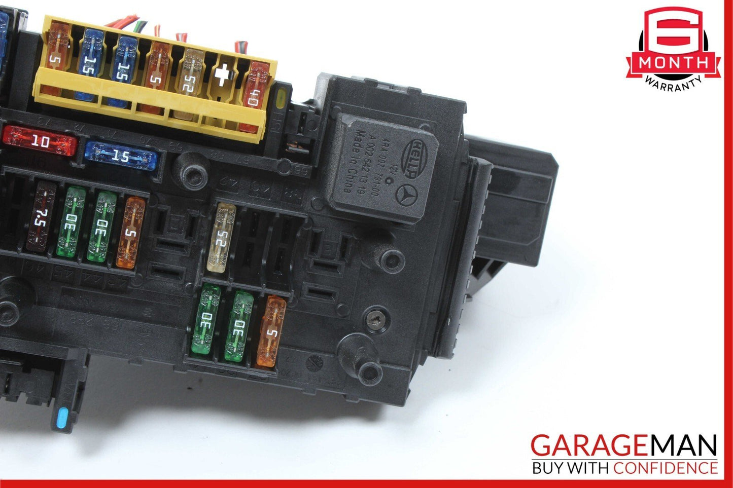 10-18 Mercedes E350 CLS350 Rear Fuse Relay Box SAM Signal Acquisition Assembly