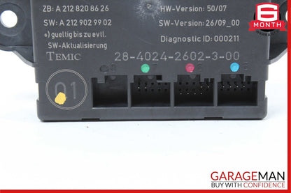 08-18 Mercedes W212 E350 CLS550 C300 Rear Right Side Door Control Module OEM