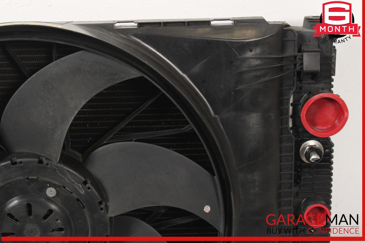 12-15 Mercedes X204 GLK350 Engine Radiator Condenser Cooling Fan Motor Assy
