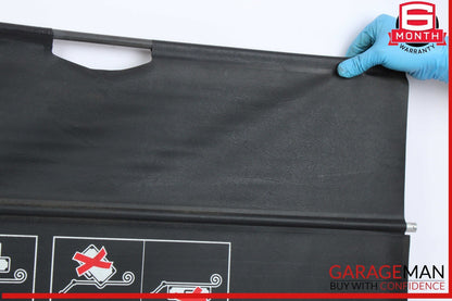 97-04 Mercedes R170 SLK230 SLK320 SLK32 Trunk Cargo Cover Black 1706900065 OEM