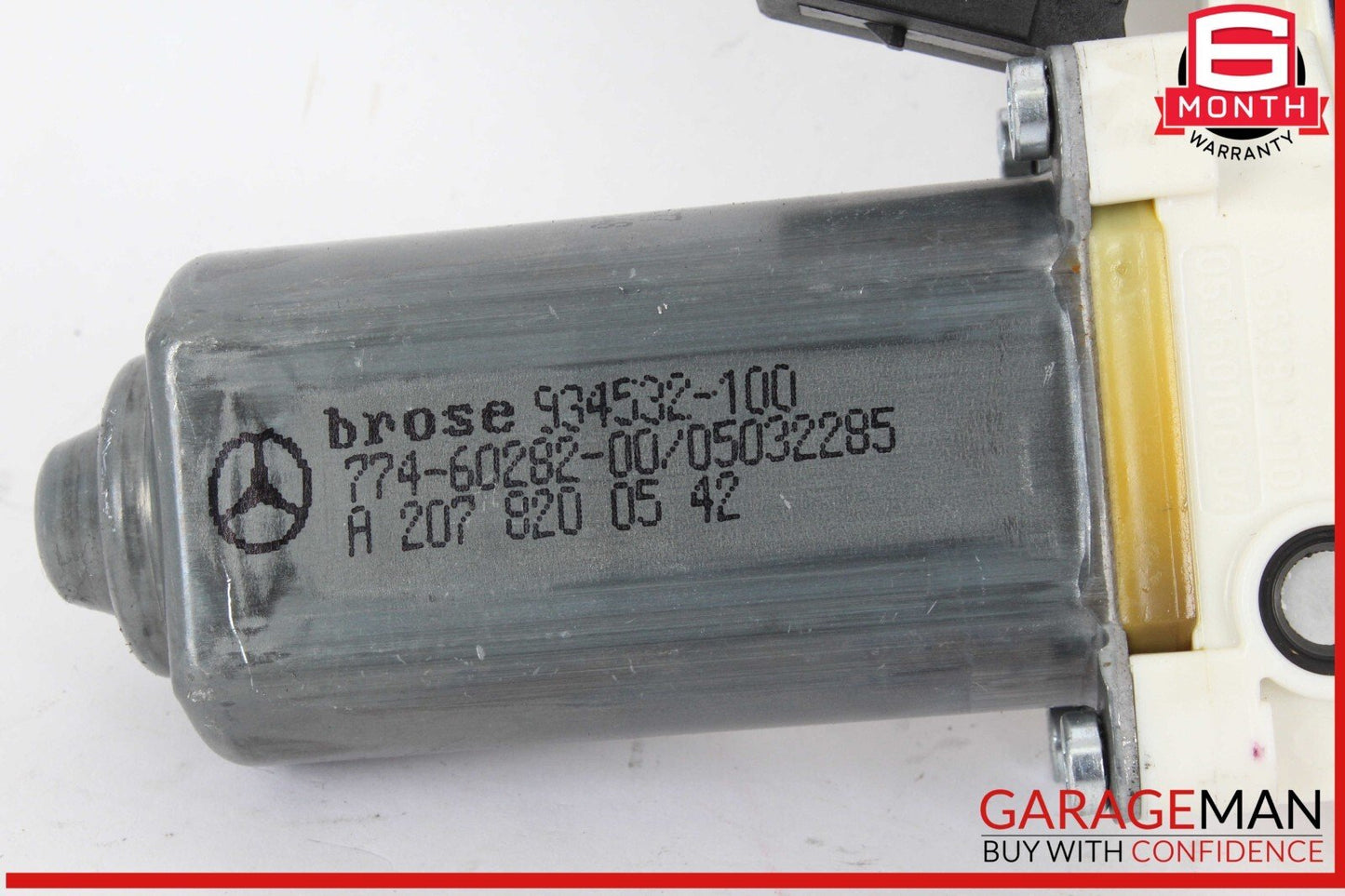 10-20 Mercedes W218 CLS550 Rear Left Window Regulator Motor 2078200542 OEM