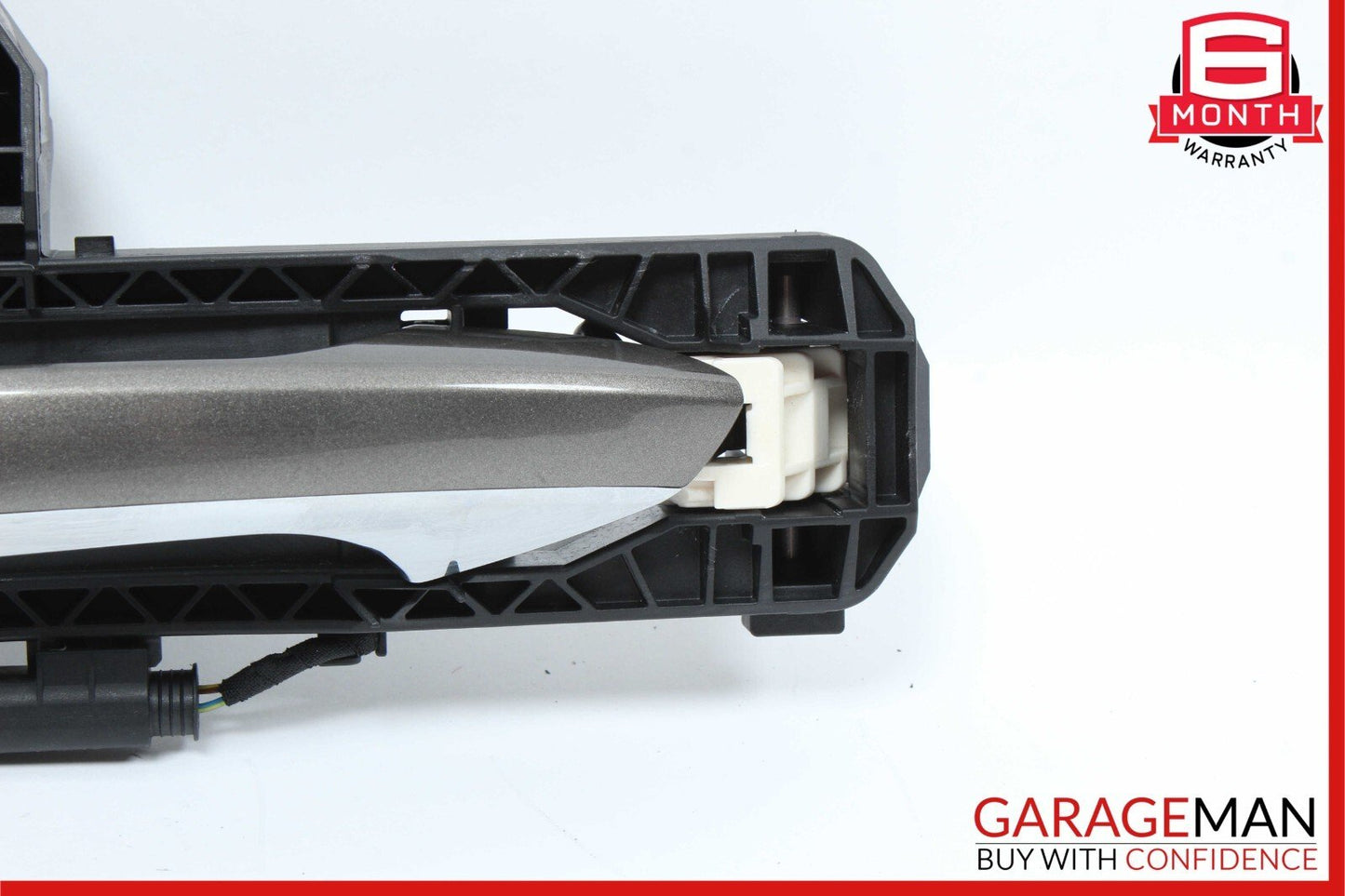 10-13 Mercedes W212 E350 Front Left Side Exterior Door Handle Keyless Go Gray