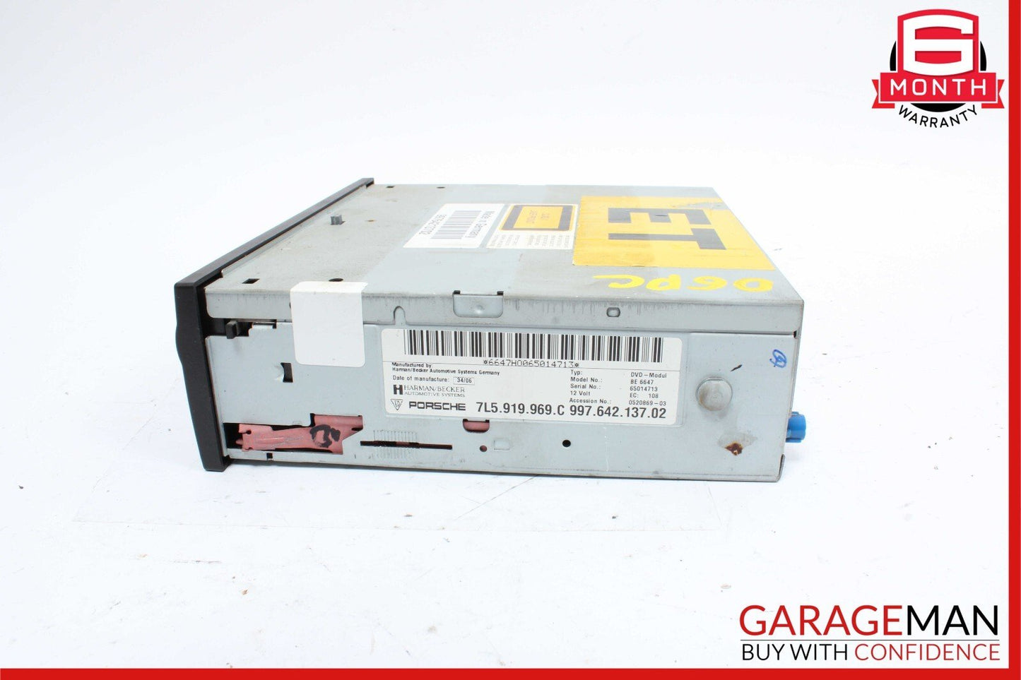 03-10 Porsche Cayenne 955 957 Navigation GPS DVD Player Module Unit OEM
