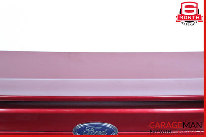 13-16 Ford Fusion Rear Trunk Lid Deck Shell Red OEM