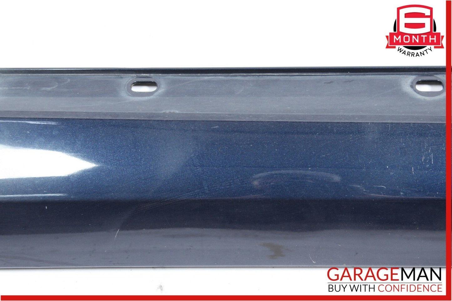 08-11 Mercedes W204 C250 C300 Left Side Rocker Skirt Molding Trim Panel Blue