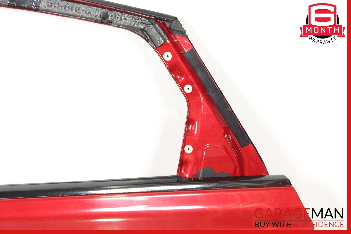 16-23 Jaguar XF Rear Left Driver Side Door Shell Panel Red OEM