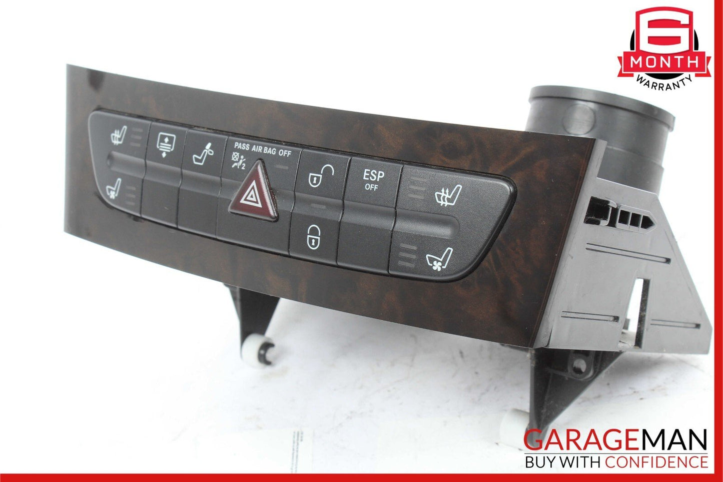 06-11 Mercedes W219 CLS550 CLS500 Hazard Control Door Lock Switch Panel OEM