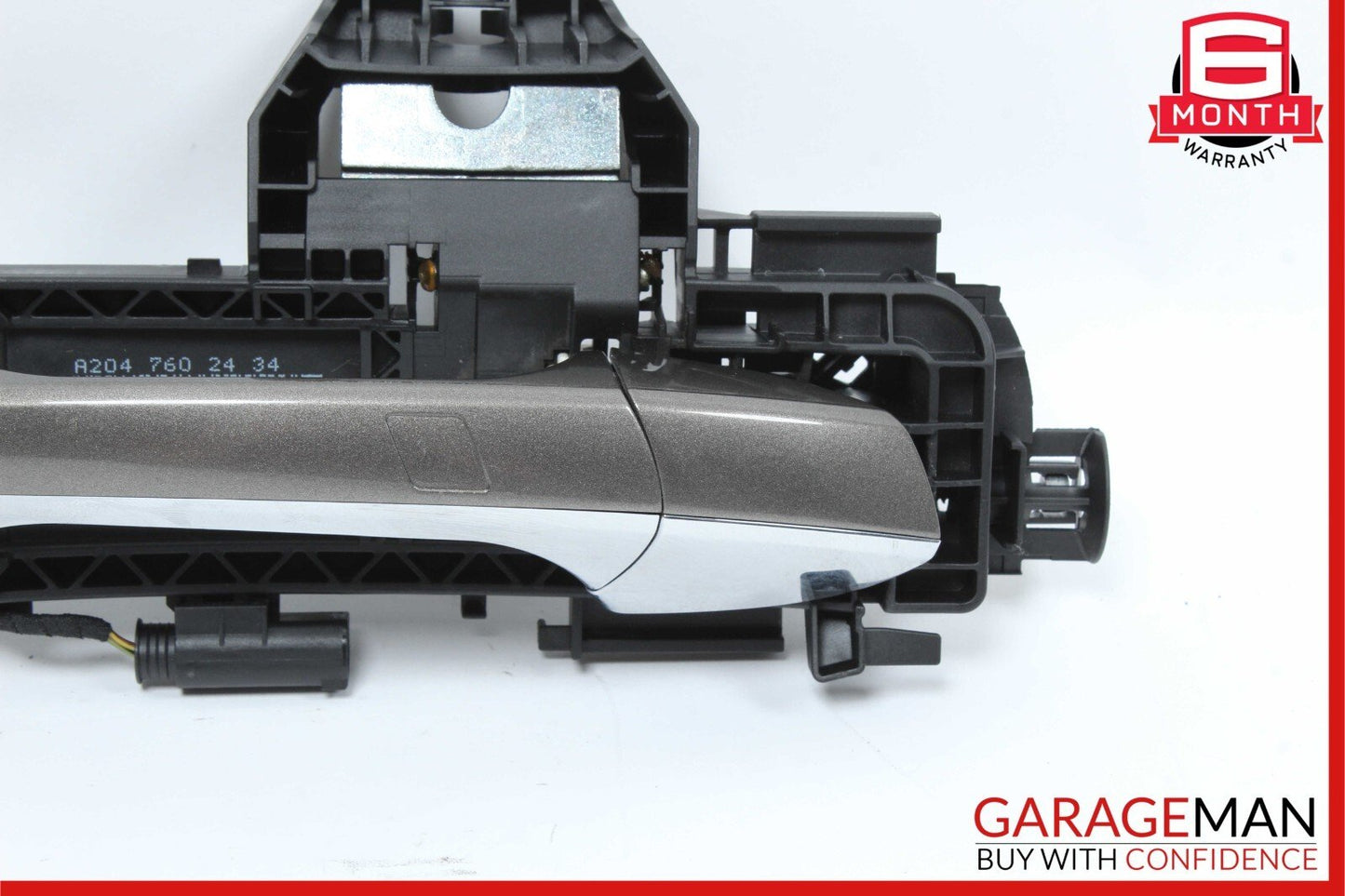 10-13 Mercedes W212 E350 E63 Rear / Front Right Side Exterior Door Handle Gray