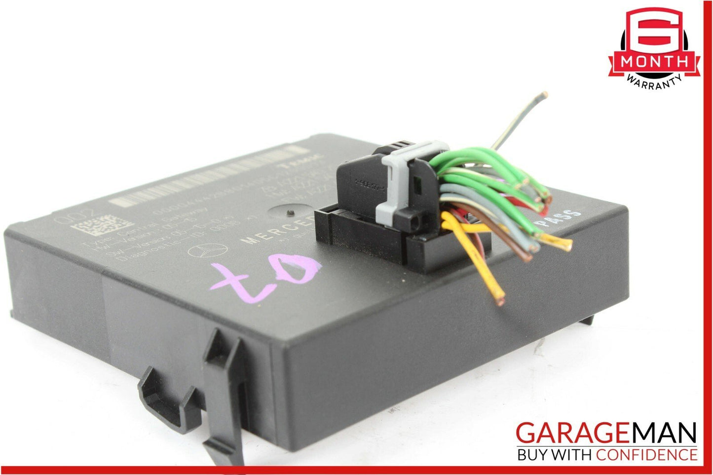 07-13 Mercedes W221 S550 CL550 Central Gateway Computer Control Module Unit