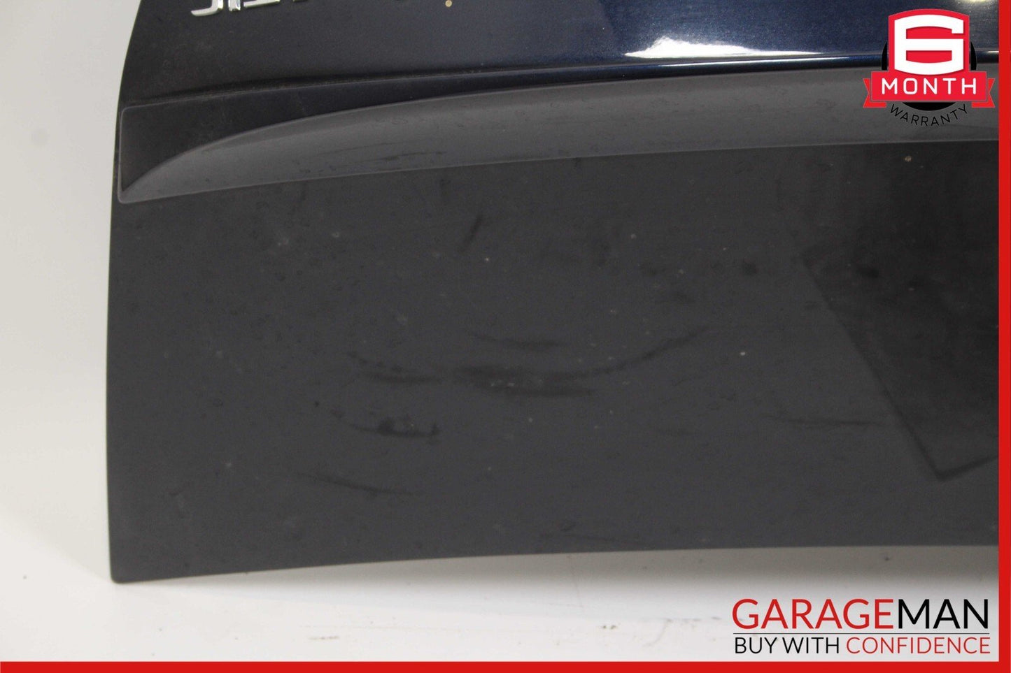12-18 Mercedes W218 CLS400 CLS550 Rear Trunk Lid Deck Shell Panel Blue OEM