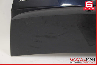12-18 Mercedes W218 CLS400 CLS550 Rear Trunk Lid Deck Shell Panel Blue OEM