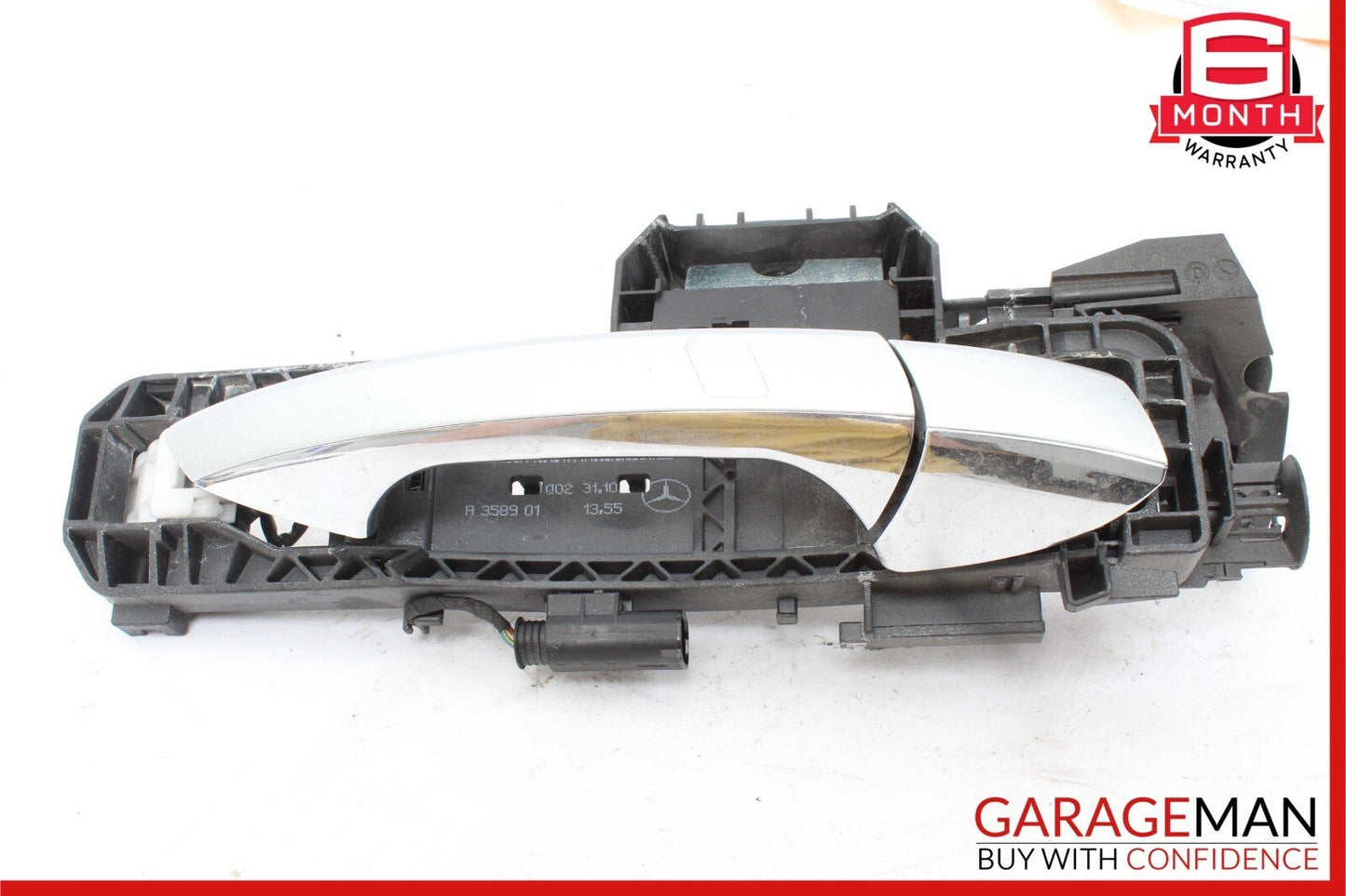 12-14 Mercedes W204 C250 Front Right Side Keyless Go Exterior Door Handle Black