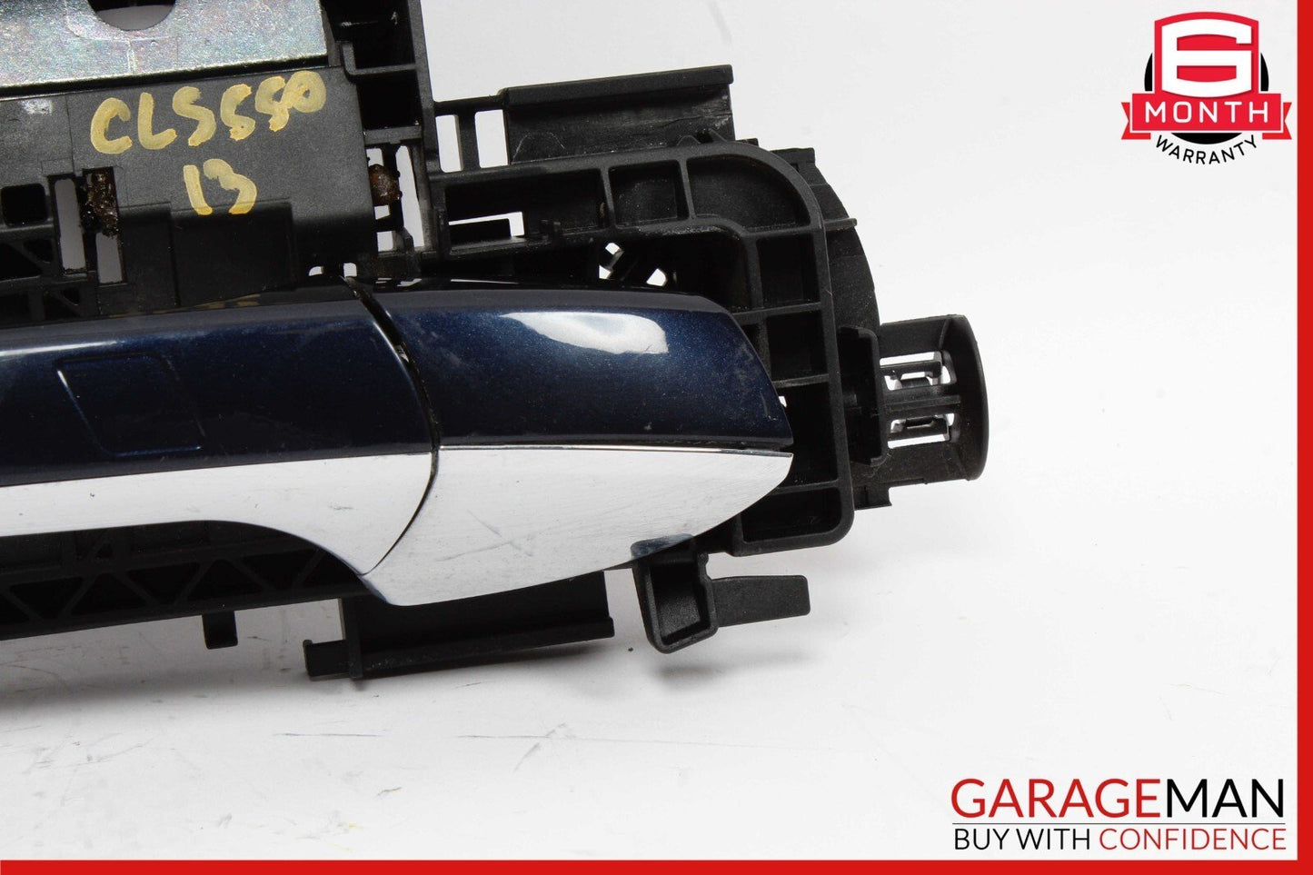 12-14 Mercedes W218 CLS500 C300 Right Side Exterior Door Handle Keyless Go Blue