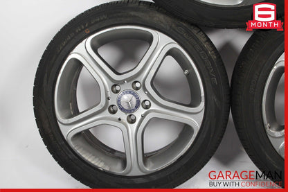 14-19 Mercedes W117 CLA250 Wheel Tire Rim Set of 4 Pc 7.5Jx17 H2 ET52.5