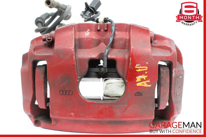 12-18 Audi A7 Front Right Passenger Side Brake Caliper Red