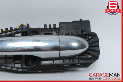 14-17 Maserati Ghibli Rear Right Passenger Side Exterior Door Handle Silver OEM