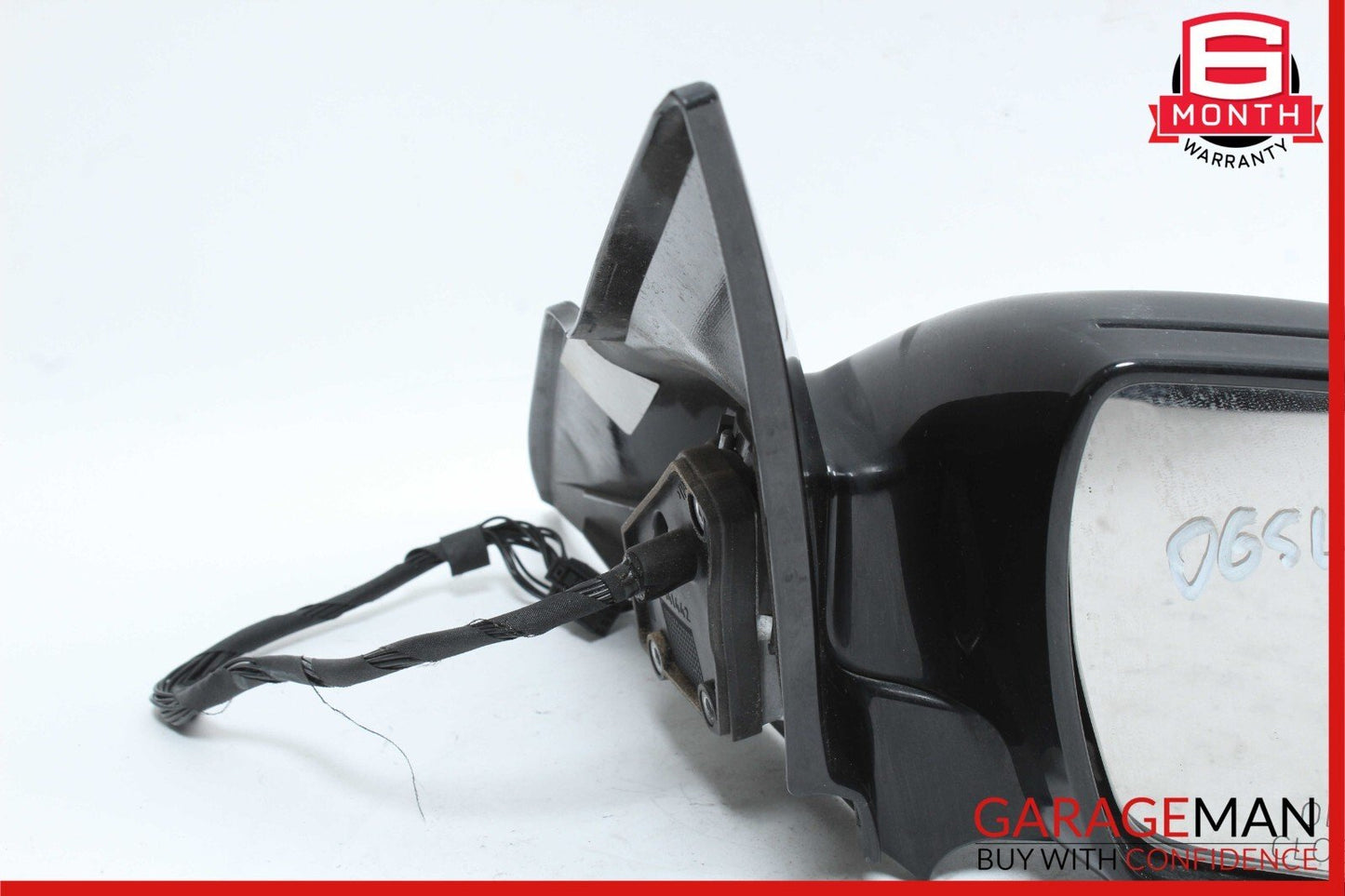 04-08 Mercedes R230 SL500 SL55 AMG Front Right Side Rear View Door Mirror Black