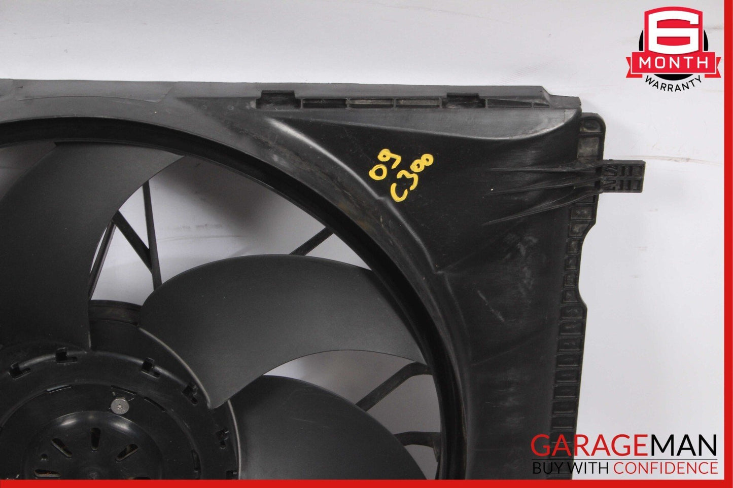 08-18 Mercedes C300 GLK350 E250 Engine Radiator Cooling Fan Motor Assembly OEM