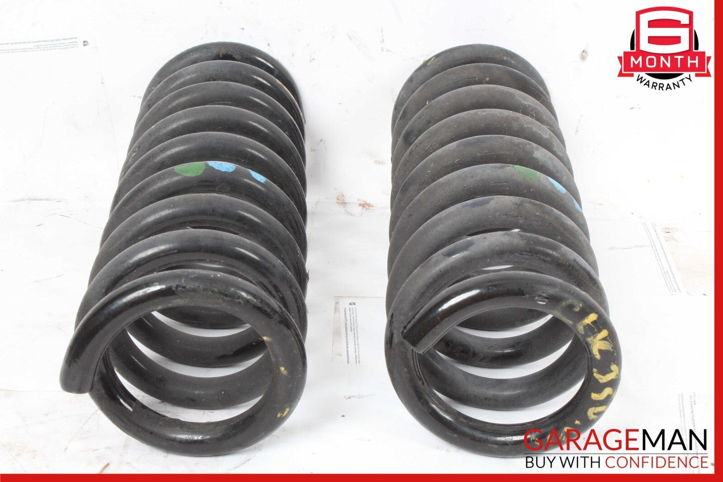 98-03 Mercedes W208 CLK320 CLK430 Rear Shock Absorber Coil Spring Set of 2 Pc