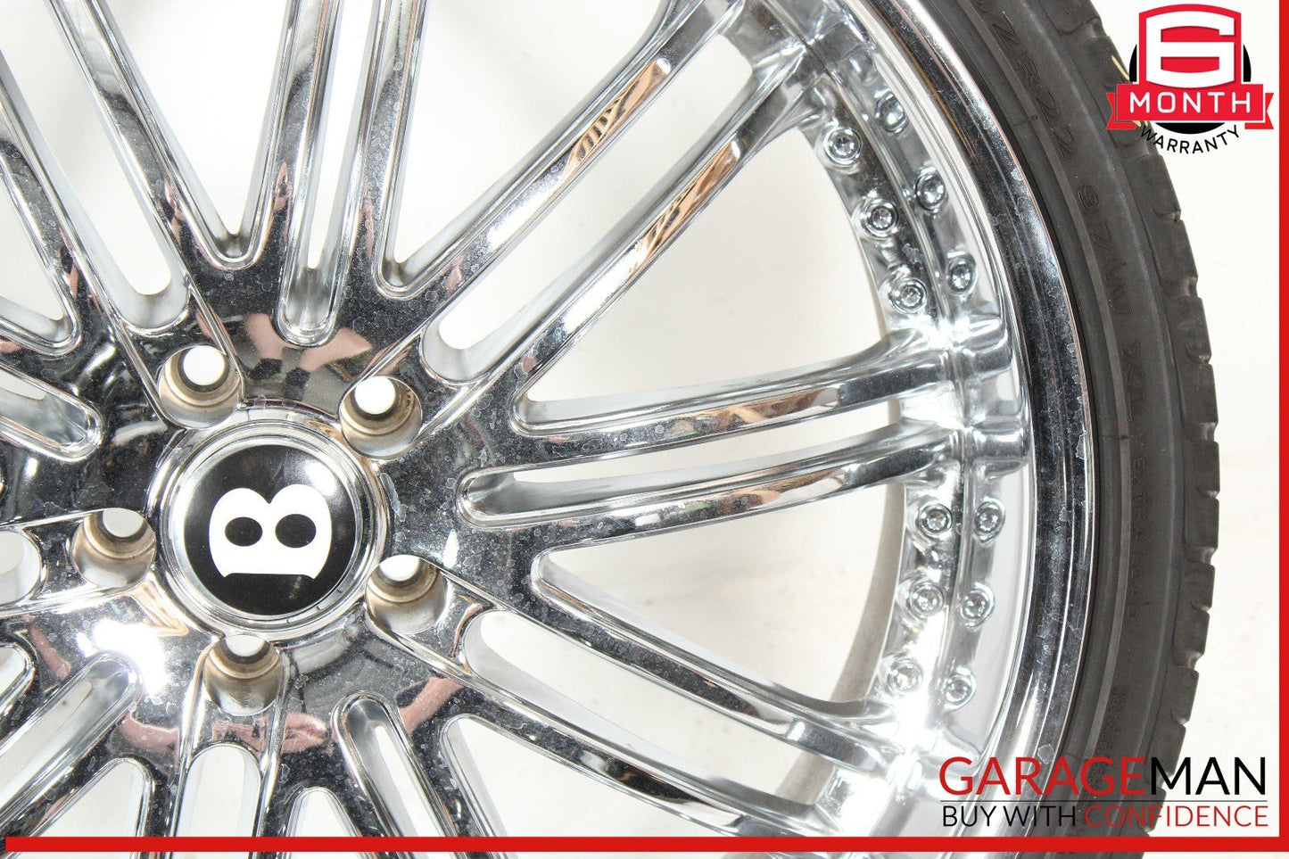03-12 Bentley Continental GTC Wheel Tire Rim 22 x 9 ET25 OEM
