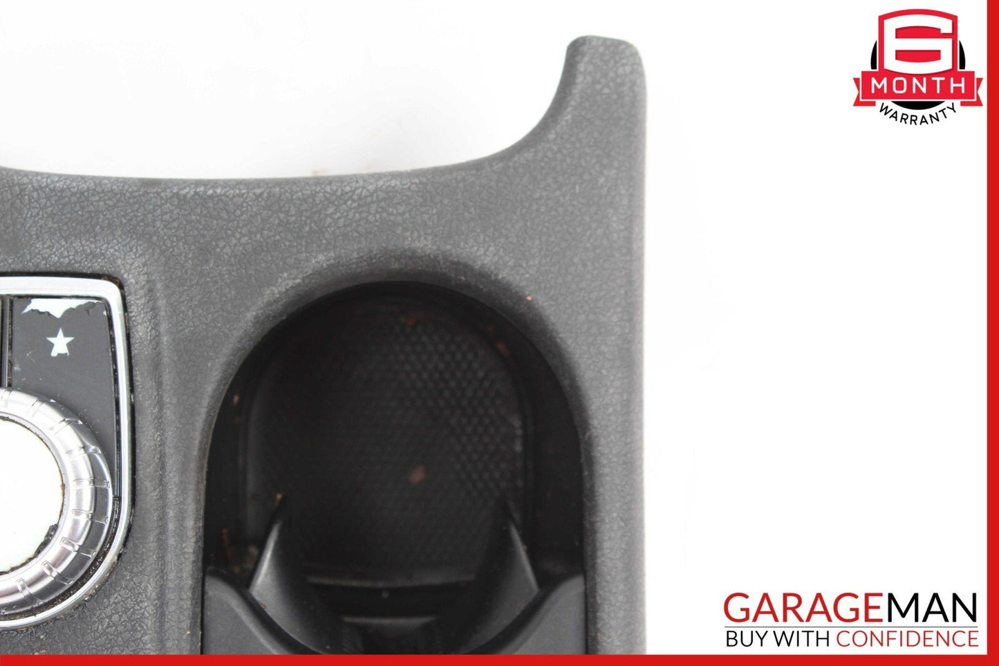 14-18 Mercedes W117 CLA250 Center Console Cup Holder Trim Panel w/ Control Unit