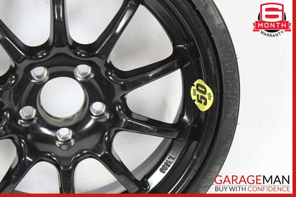 03-12 Mercedes R230 SL500 SL63 AMG Spare Tire Emergency Wheel Donut Rim 17" R17