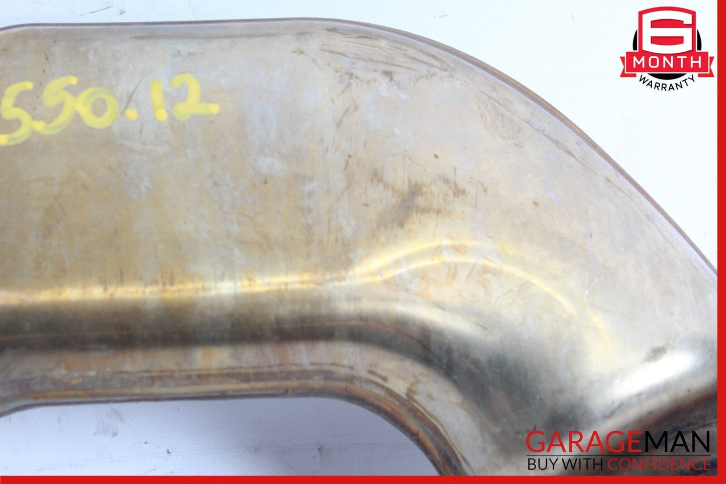 12-18 Mercedes W212 E550 CLS550 4.6L Left Exhaust Pipe Adapter 2781400908 OEM